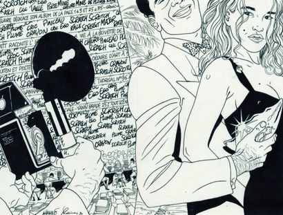 WARNAUTS & RAIVES
Dessin original pour un...
