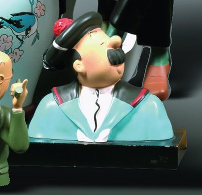 HERGE
TINTIN Leblon Delienne Buste Dupont...