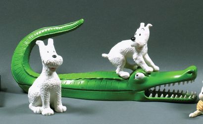HERGE
TINTIN Pixi Ref. 30001 résine Plumier...