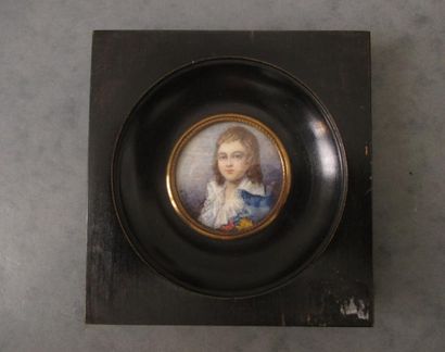 ECOLE FRANCAISE Fin du XIXe siècle 

 Portrait...