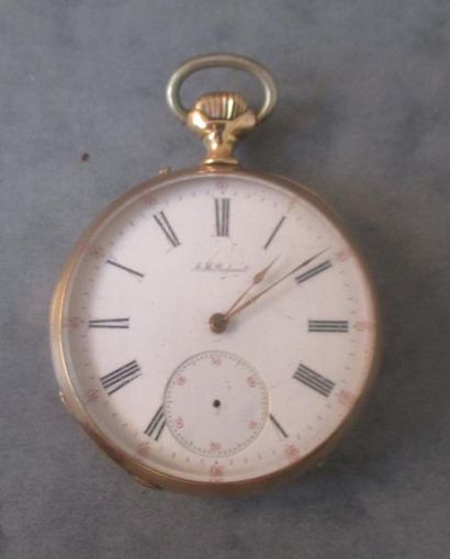 Montre de col en or monogrammée

Poids brut...