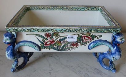 Jardinière faïence Gien