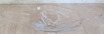 Cristal de Sèvres, coupe 

L : 61 cm