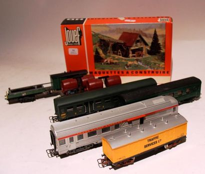 JOUEF : lot divers de voitures et wagons...