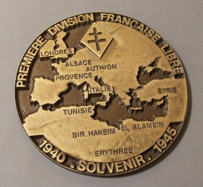 Médaillon en bronze 