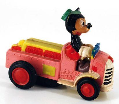 MICKEY MOUSE Petit jouet en plastique et...