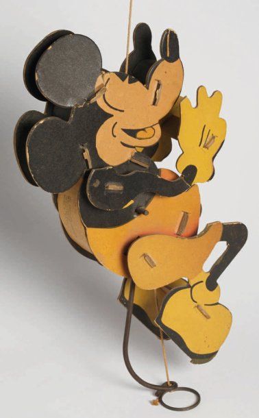 MICKEY MOUSE Marionnette en carton imprimé...