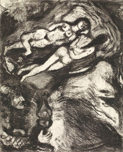 CHAGALL Marc (1887-1985)
« Tchitchikov sur...
