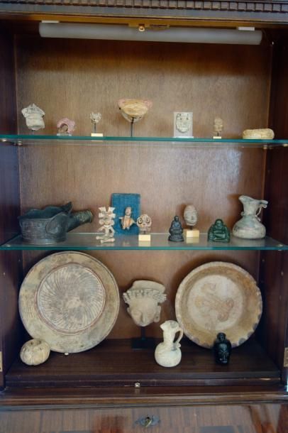 Objets souvenirs de voyage d'Amérique du...