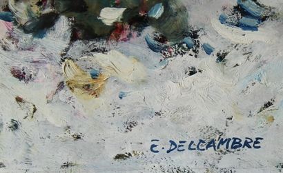 Elysée DELCAMBRE (1930-)

L'hiver à Chatou

Huile...