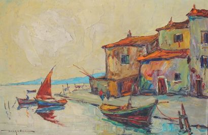Elie BERNADAC (1913-1999) 

Martigues le...