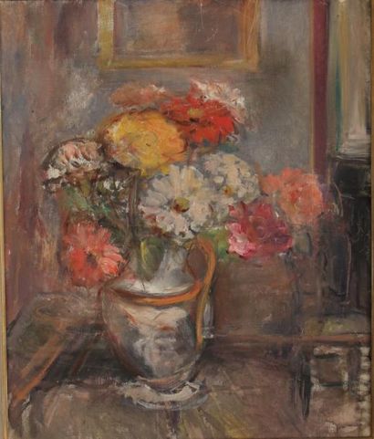 Ecole moderne

Bouquet de fleurs

Huile sur...