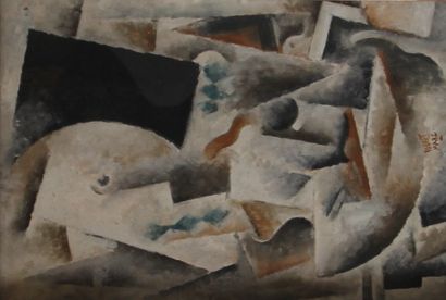 Robert MARC (1943-1993)

Composition cubiste

Huile...