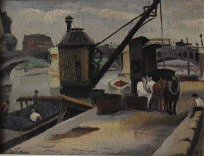 Robert LOTIRON (1886-1966)

Le pont de Grenelle...