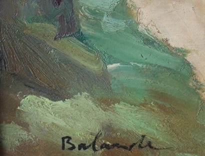 Gaston BALANDE (1880-1971)

La route descendant...