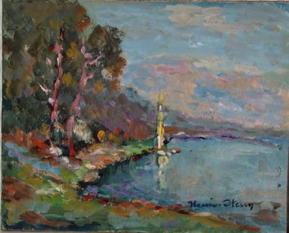 Henri STENN (1903-1993)

Bord de lac

Huile...