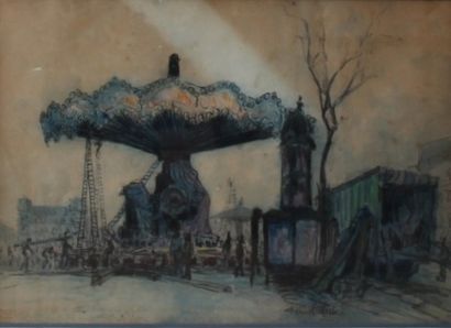 FRANK-WILL (1900-1951) 

Le manège

Aquarelle...