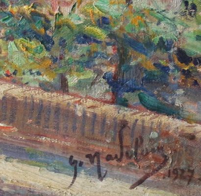Gustave MADELAIN (1867-1944) 

Eglise d'Oblé

Huile...