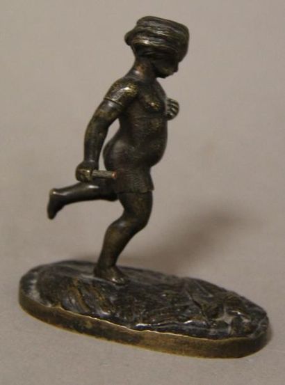 Petit bronze enfant 

H : 9 cm