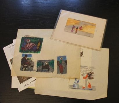 LARS NOORMAN (1915-1979) Afrique du nord...