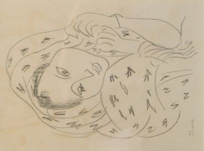 Henri MATISSE d'après Femme au fichu Gra...