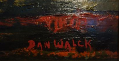 Dan WALCK (1909-2002) Les gens du voyage...