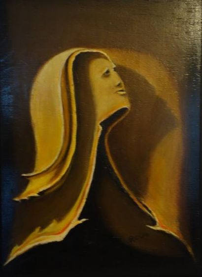 - Juhani PALMU (1945-1995) Maisons en hiver,...