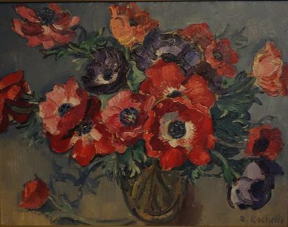 Raymond ROCHETTE (1906-1993) Nature-mortes...