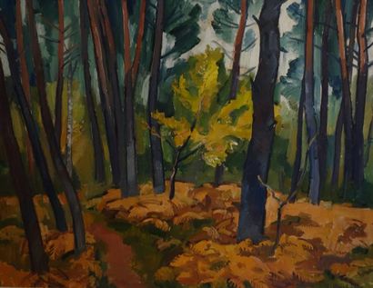 Raymond ROCHETTE (1906-1993) Paysage à Saint...