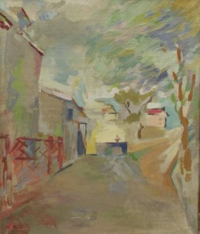 Ecole contemporaine Paysage et abstraction...