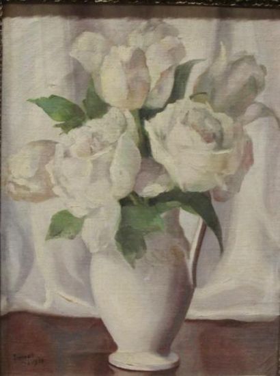 Pierre-Henri GARNIER SALBREUX (1880-?) Bouquet...