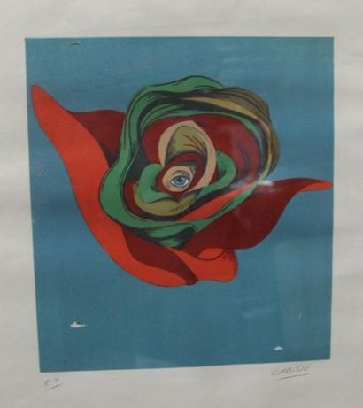 Félix LABISSE Sans titre Lithographie signée...