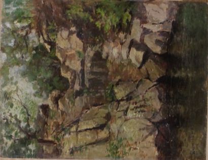 Maurice LEBLANC (1864-1931) Bord de mer en...