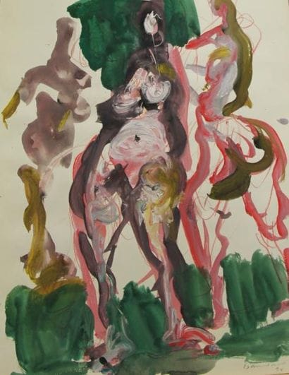 Bernard DAMIANO (1926-2000) Personnages,...