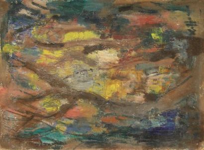 Charles KIFFER (1902-1992) Paysage Quatre...