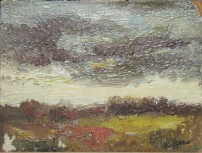 Charles KIFFER (1902-1992) Paysage Quatre...