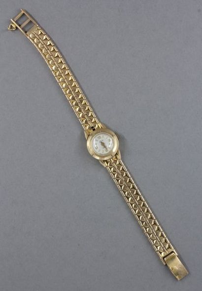 UNIC Bracelet-montre de dame à boitier rond...