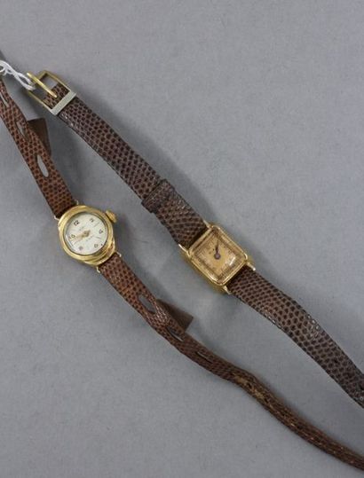 MP - RIX Deux montre de dame à boitier en...