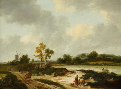 ECOLE HOLLANDAISE Dernier Tiers du XVIIe...