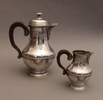 *SERVAN Bordeaux - HENIN & Cie orfèvre
Cafetière...