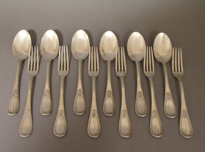 TETARD Frères orfèvre

Six couverts de table...