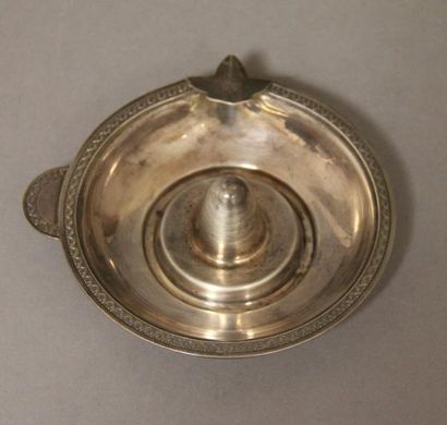 Presse agrumes en argent 950°/°° gravée sur...