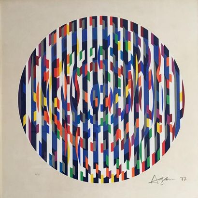 Yaacov AGAM (1928-)

Composition circulaire

Lithographie...
