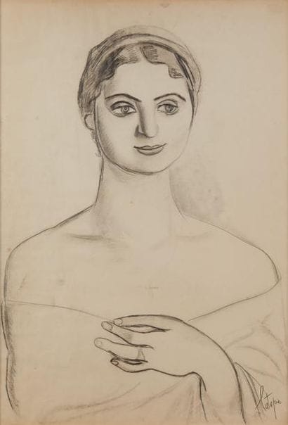 Louis LATAPIE (1891-1972)

Jeune femme au...