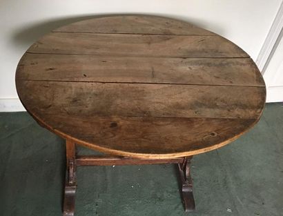 Table de vigneron en bois naturel

H : 73...
