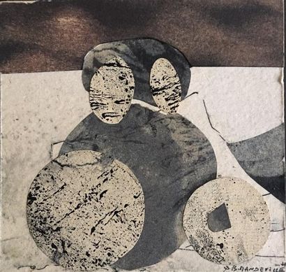 Bernard MANDEVILLE (1921-2000) 

Composition...