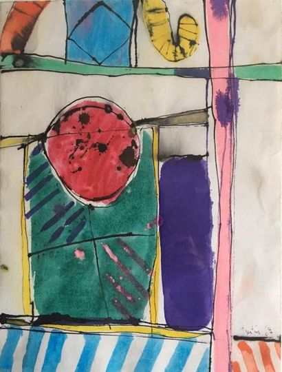 Jean Rustin (né en 1928)
Composition
Encre...