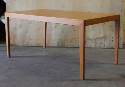 Table de salle à manger recangulaire en bois...