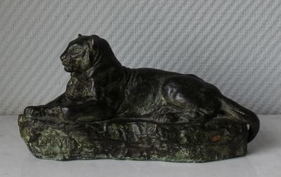 Antoine Louis BARYE (1796-1875) d'après

Panthère...