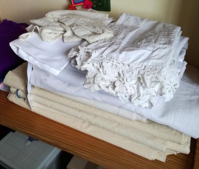 Lot de linge de maison